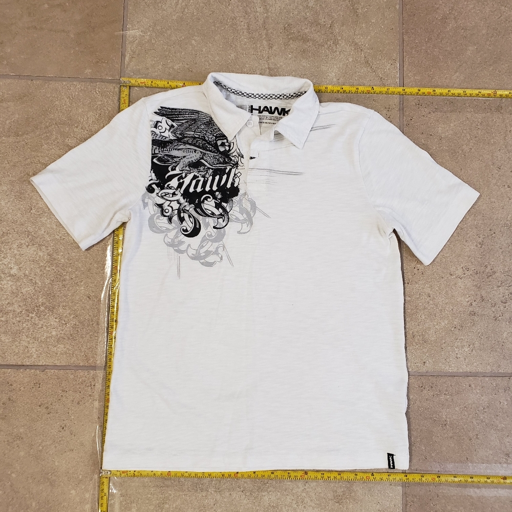Hawk youth large 14-16 Polo